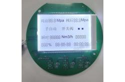 China FSTN 7 Segment LCD Display Module Customized PCB Board White Backlight LCD Display supplier