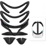 VR Accessorie Set Lens Protector+Face Pad Cove+Facial Interface Bracket+Silicone Nose Pad For Oculus Quest 2 VR for sale