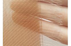 China Fabric Laminated Glass Interiors Copper Wire Mesh Soft Fine Wire supplier
