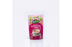 China Matt Surface 120 Microns Pouch Standing Zipper 21x31+10.5cm supplier