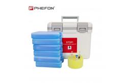 China White Cold Chain Transport Box 6L 10L Ice Box For Medicine supplier