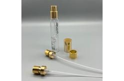 China Premium Golden Perfume Bottle Pump - Chic Accessory for Perfumes supplier