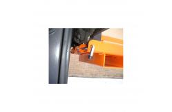 China Low Profile Fork Mounted Jib 1 Tonne Forklift Jib Attachment supplier