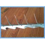 Hot Dipped Galvanized And PVC Coated Black Medium Wall Spikes 0.8mm Thickness
