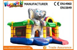 China Inflatable Animal Bouncy Castle With Slide For Kids And Adults supplier