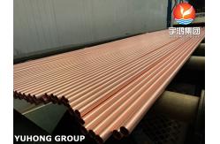 China ASTM B111 / ASME SB111 C12200 Copper Nickel Tube for Condenser Heat Exchanger supplier