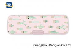 China 3D Picture Plastic Pencil Container , Lenticular Printing Services Eco - Friendly Material supplier