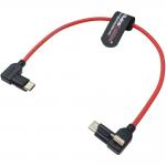 Alvin's Red Locking USB C Cable for Blackmagic 4K G2 12in 10Gbps for sale