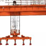 Grab Magnet Double Girder Overhead Crane 20m / Min QP Type 5T 16T for sale
