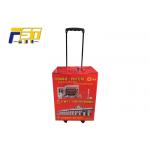 UV Coating Corrugated Box Trolley Easy Advertising With Long Patch Handles for sale