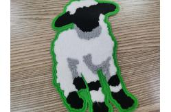 China Heat Transfer Labels Towel Embroidery Patch Cotton Material Customized supplier