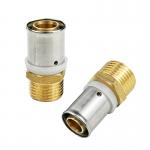 PEX Plumbing Brass Butt Weld Pipe Press Fittings TH Type 20mm 32mm 40mm Press Casting Fitting for sale
