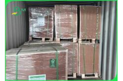 China 250gsm - 400gsm Brown Uncoated Kraft Paper For Making Boxes supplier