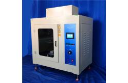 China Touch Screen Glow Wire Flammability Testing Chamber Combustion Test Equipment supplier