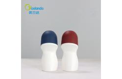 China Cosmetics Empty 50ml Frosted Roll On Bottle PP PE Roll On Bottles Empty supplier