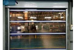 China                  Transparent Factory Fast Roller Shutter Automatic PVC High Speed Doors              supplier