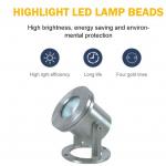 RGB SS304 12V 3W Waterproof Underwater LED Lights for sale