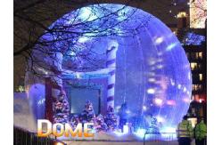 China Beautiful Christmas Inflatable Snow Globe For Party Decoration supplier