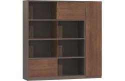 China MFC Panel Wooden Office File Cabinet Decorative  L800*W416*H1800mm supplier