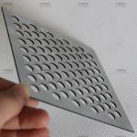 PVDF Decorative Aluminum Solid Perforated Metal Wall Cladding Panels