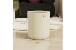 China Round House Hold Plastic Trash Can with Lid Plastic Waste Bin Antistatic Esd supplier