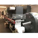 CE Slitting Rewinding Machine With Rotary Die Cutting Station For Blank Label for sale