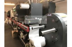 China CE Slitting Rewinding Machine With Rotary Die Cutting Station For Blank Label supplier