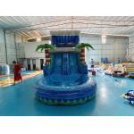 EN14960 8x3x4m Inflatable Water Slides Indoor Inflatable Water Bounce House for sale