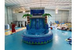 China EN14960 8x3x4m Inflatable Water Slides Indoor Inflatable Water Bounce House supplier