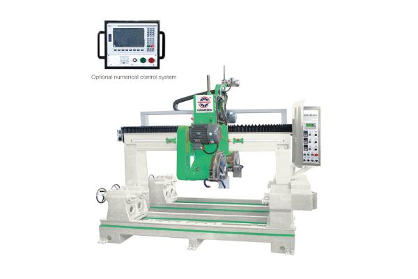 Four Pieces Baluster 500mm Diameter Stone Cutting Machine For Granite Marble