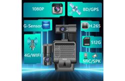 China FT546CB Mini Dashcam 4 External Camera Compatibility ADAS DMS Optional And 150° Angle supplier
