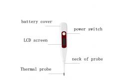 China High sensitivity Medical waterproof LCD display baby digital thermometer with CE Certification supplier