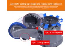 China ZCUT 2 Automatic Electric Tape Machine For Narrow And Soft Tapes supplier