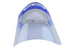 China Disposable PE Protective Face Shield Isolated Dust For Public Places supplier