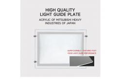 China Landscape Real Estate Window Hanging Display Office A4 Advertising Led Light Box supplier