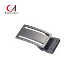 Zinc Alloy Mens Silver Belt Buckle Antirust Multipurpose Wear Resistant for sale