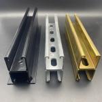 Back to Back Unistrut Electrical Yellow Zinc 41x82 Slotted Double Strut Channel for sale