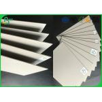 Strong Stiffness Recycled Mixed Pulp 1.5mm - 2.5mm Laminated Grey Board For Folder Book Binding for sale