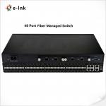 China L3 Managed 48 Port Gigabit SFP Fiber Switch With 2-Port 10G SFP And 6-Port Combo Ethernet factory