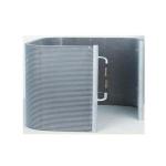 Aluminum Microchannel Heat Exchanger Light Weight Compact Design Long Lifetime for sale