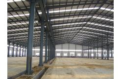 China Layout Steel Structure Warehouse Flexible Design Portal Frame Warehouse supplier
