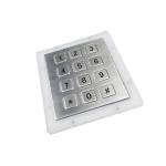 3*4 Flat Keys  Computer Numeric Keypad Panel Mounted Optional Keys Layout Characters