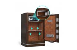 China Exterior Design OEM H780mm Safe Box For Money supplier
