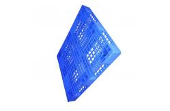 China 120*100 Injection Moulded HDPE Plastic Pallets With Grid supplier
