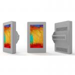 Wall Mounted Outdoor Advertising LCD Display Kiosk 65 Inch Touch Screen 2000cd/m2 for sale