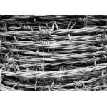 Garden Anti-Theft 12.5 Gauge  Double Twisted Galvanized Barbed Wire for sale