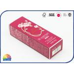 350Gsm Folding Cardboard Essential Oil Gift Box With Pattern Embossing for sale