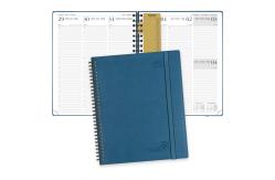 China OEM ODM Custom Academic Planner Softcover Night Blue 160 Page Design supplier