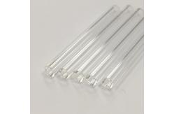 China Excellent Chemical Resistance Round Quartz Capillary Tube for Industrial Applications Fully Customizable supplier