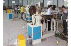 China Fiber Reinforced / Enhancing Soft Pvc Pipe Extrusion Line high Speed supplier